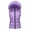 Purple, variant on MOONDU Womens Puffer Vest Quilted Sleeveless Faux Fur Hood Zip Pockets Fall Winter Warm Outerwear for Layering Casual