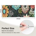 thumbnail image 5 of Pioneer Flower Floral Print Pattern Kitchen Rug Mat,Kitchen Runner Rugs Non Skid Washable,Decorative Kitchen Floor Mats for Kitchen,Sink,Laundry,17"X47", 5 of 5