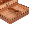 thumbnail image 2 of Caja de puros, Caja de almacenamiento de puros, Caja de puros portátil, para viajes al aire libre LHCER 1, 2 of 9