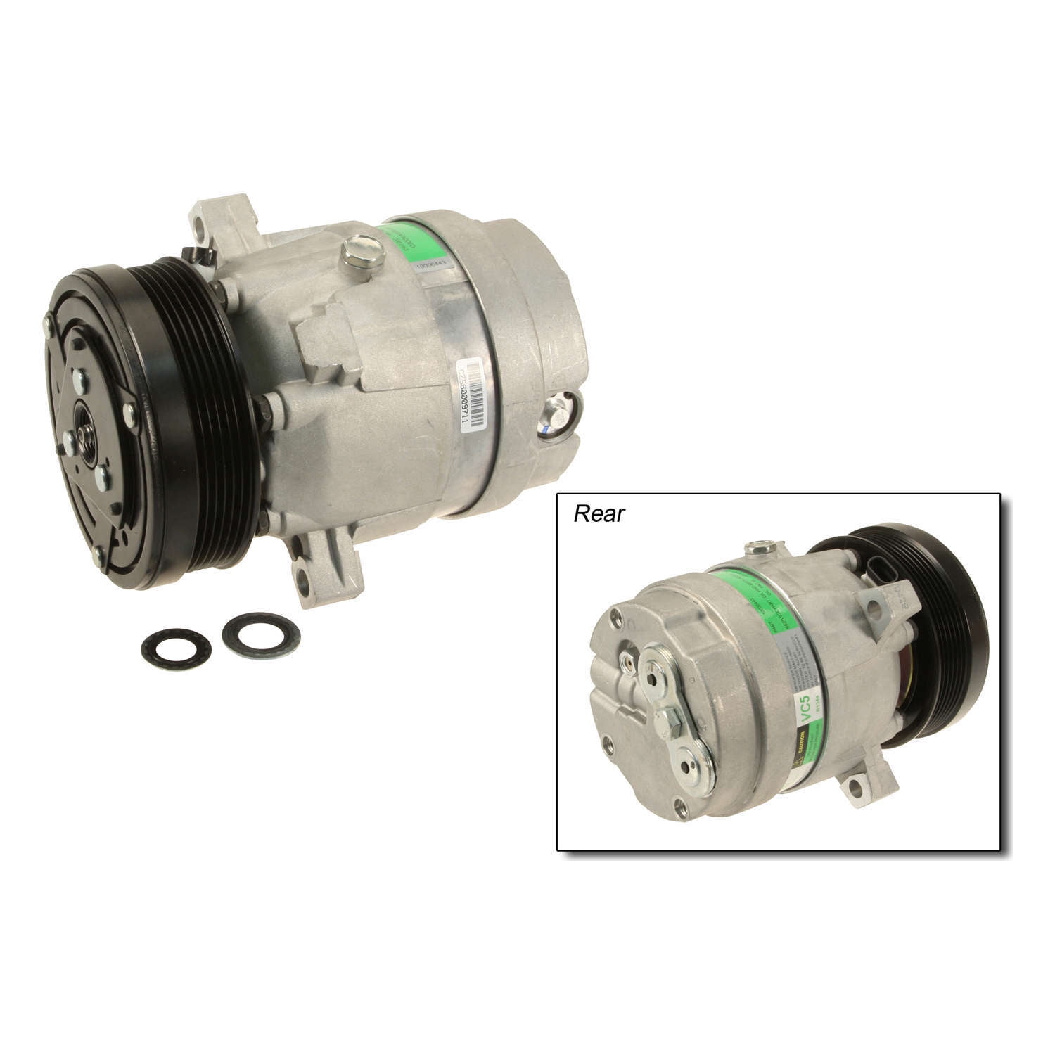 Valeo New w/ Clutch A/C Compressor