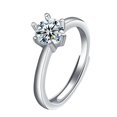 thumbnail image 3 of Anillo Para Mujer Zirconia De Moda Para Fiesta De Boda De Compromiso Hugo Anillo de compromiso, 3 of 7