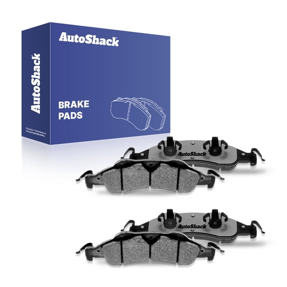 AutoShack Front Ceramic Brake Pad Set Replacement for 2007-2009 Ford Expedition 2007-2009 Lincoln Navigator 4-PC