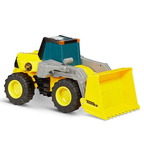 Tonka 8046 Power Movers Front Loader Toy Vehicle, Yellow