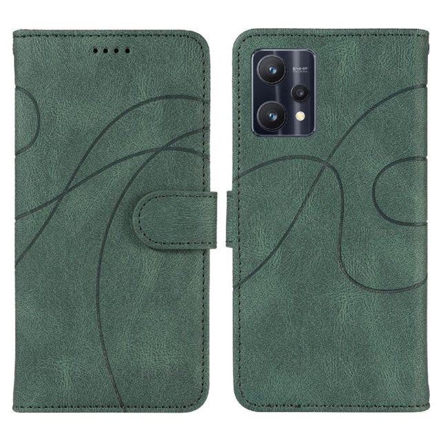 Flip Case For FOXDOCK OnePlus Nord CE2 Lite Card Slots and Kickstand Function Skin Feel Leather