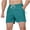 Light Blue, variant on Men's Solid Color Sports Fitness Training Breathable Shorts Pockets Cropped Pants Green XXXXL