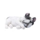 thumbnail image 5 of Perro en Miniatura de Resina Decoraciones Artesanales Casa Juguete Decoraciones de Escritorio Blanco Cola Sleeping Corgi Dog, 5 of 7
