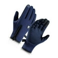 thumbnail image 1 of Toystoory Guantes de invierno Envoltura de mano Suministros de ciclismo Mano de obra fina Equipo de esquí a prueba de agua Accesorios para Ciclismo Azul Marino/S, 1 of 6