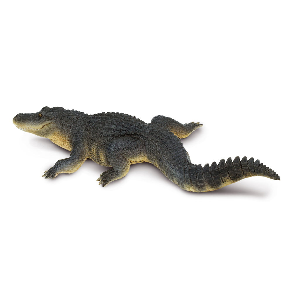 Realistic Crocodile Figurine Safari Animals Figures Family Toy Educational Model 