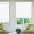 thumbnail image 2 of Blackout Roller Shades, Cordless Roller Window Blinds with Thermal Insulated for Office, Living Room, Bedroom, Kitchen, Easy Installation--Blackout White+25"W x 160"H, 2 of 7