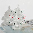 thumbnail image 6 of Nilvkv Crystal Christmas Tree Figurine Glass Xmas Tree Statue Desktop Christmas Tree Ornaments Festival Party Table Decorations Clear, Christmas Gifts, 6 of 6