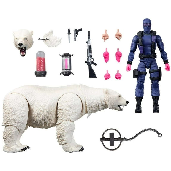 GI Joe Classified Snake Eyes Deluxe Action Figure [with Polar Bear]