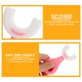 thumbnail image 3 of ColoMX 4 Uds. Cepillos de dientes en forma de U para niños, cepillos de dientes de mano, cepillos de limpieza bucal para niños, 3 of 7