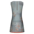 thumbnail image 5 of Fankiway Robe Débardeur Décontractée d'Été Imprimée Florale Sans Manches Robe de Plage Grande Taille, 5 of 5