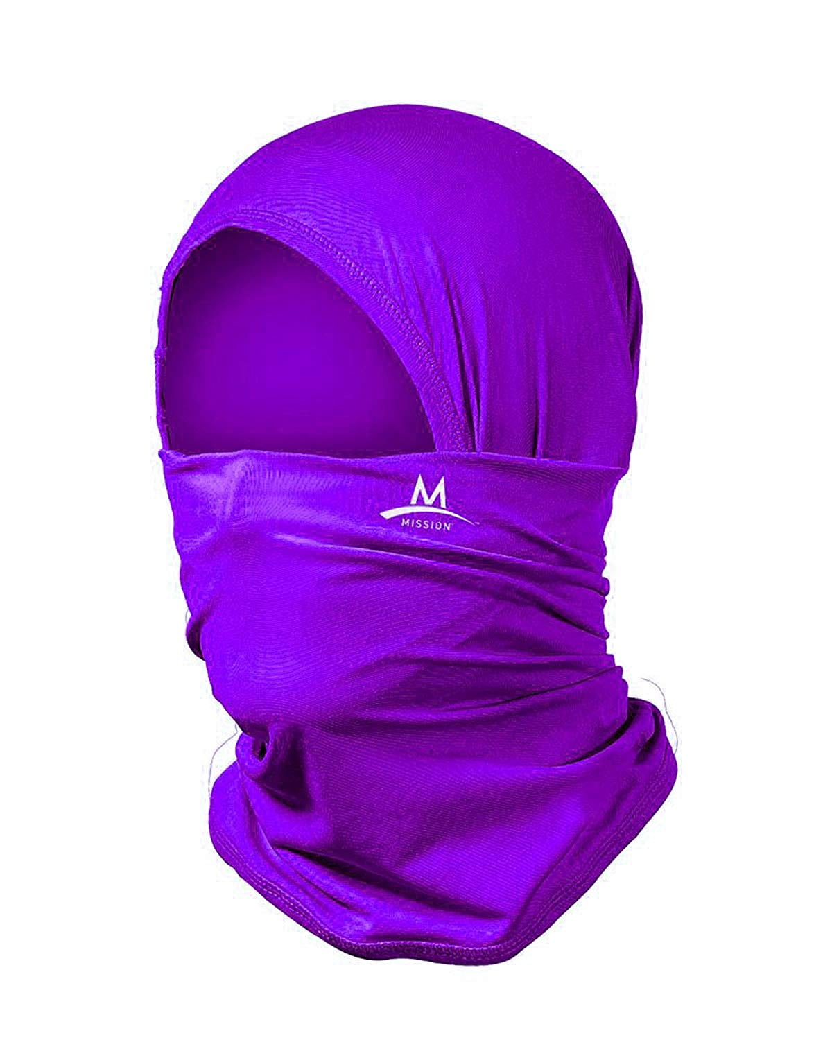 Mission MultiCool 12 in 1 Multifunctional Gaiter and Headwear, Purple