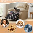 thumbnail image 4 of FOR U DESIGNS American Flag Butterfly Print Recliner Chair Covers Waterproof Non-Slip Reclining Seat Slipcover, Easy to Install Machine Washable Furniture Protector for Pets, 4 of 6