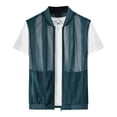 thumbnail image 2 of WIZUTIZ Mens Breathable Mesh Vest Lightweight Casual Work Fish Photo Travel, 2 of 5