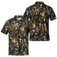 thumbnail image 2 of Polo Bigfoot Mushroom Hawaiian Shirts For Men Vacation Aloha Mens Polo Shirts Short Sleeve Shirts Print Funny Golf Polo Shirts for Men, 2 of 7