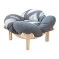 thumbnail image 2 of Flynix Lit de Sommeil pour Chat Polyvalent Portable Équipement pour Repos Chaton Été Gris, 2 of 10