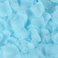 thumbnail image 2 of Lierteer 1000PCS Silk Rose Petals Flower Table Decoration Confetti Wedding Engagement Party, light blue, 2 of 4