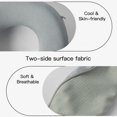 thumbnail image 2 of JIYE Home Kids Memory Foam Travel Neck Pillow, U-Shaped Car and Airplane Pillow for Ages 6-12, 8.7 x 9.4 x 3.5 in, 2 of 8