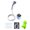 Three speed shower-Blue, variant on Portable Camping Shower Pumps Rechargeable Electric Shower Pumps Outdoor Handheld Shower Head Sprayer Easy to Use