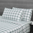 thumbnail image 3 of Road Trip America Flannel Sheets Set - Twill Plaid - 100% Cotton Sheets - 4 Pieces Full Size - Christmas Sheets, 3 of 4