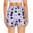 thumbnail image 4 of Haiem Daisies Flowers Women's 2 in 1 Running Shorts - Lightweight Athletic Workout Gym Yoga Breathable Sports Shorts Liner with Phone Pockets-Small, 4 of 9