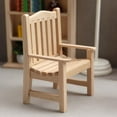 thumbnail image 2 of TISHITA Banc de Jardin Miniature à l'Échelle 1:12 Modèle de Mobilier Extérieur pour Accessoires Siège Simple Simple, 2 of 8