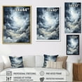 thumbnail image 4 of Designart "Furious Cloud Tempest" Storms Floater Framed Wall Decor, 4 of 5