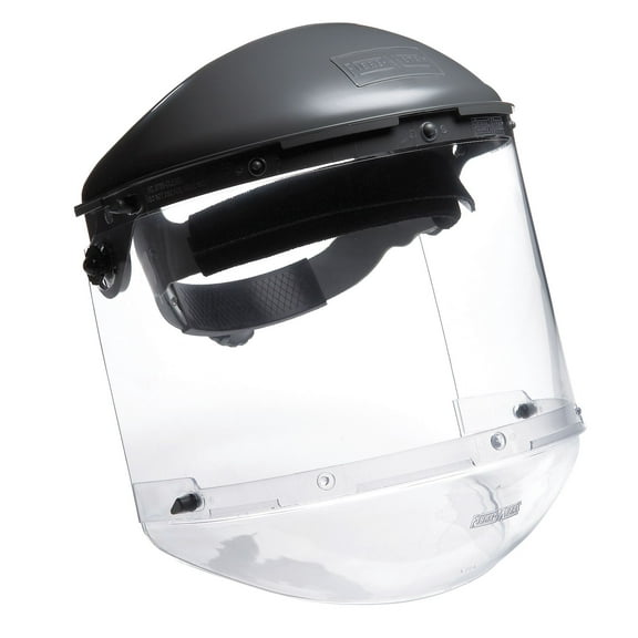 Honeywell Sport Face Protection Guards & Masks 4-inch deep crown guard 4-inch deep chin guard .060-inch thick clear propionate window
