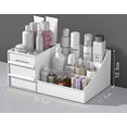 thumbnail image 2 of 1 pieza de almacenamiento de cosméticos tipo cajón Caja Dormitorio Escritorio Acabado Cómoda Cuidado de la Piel Lápiz Labial Estante de Plástico, 2 of 5