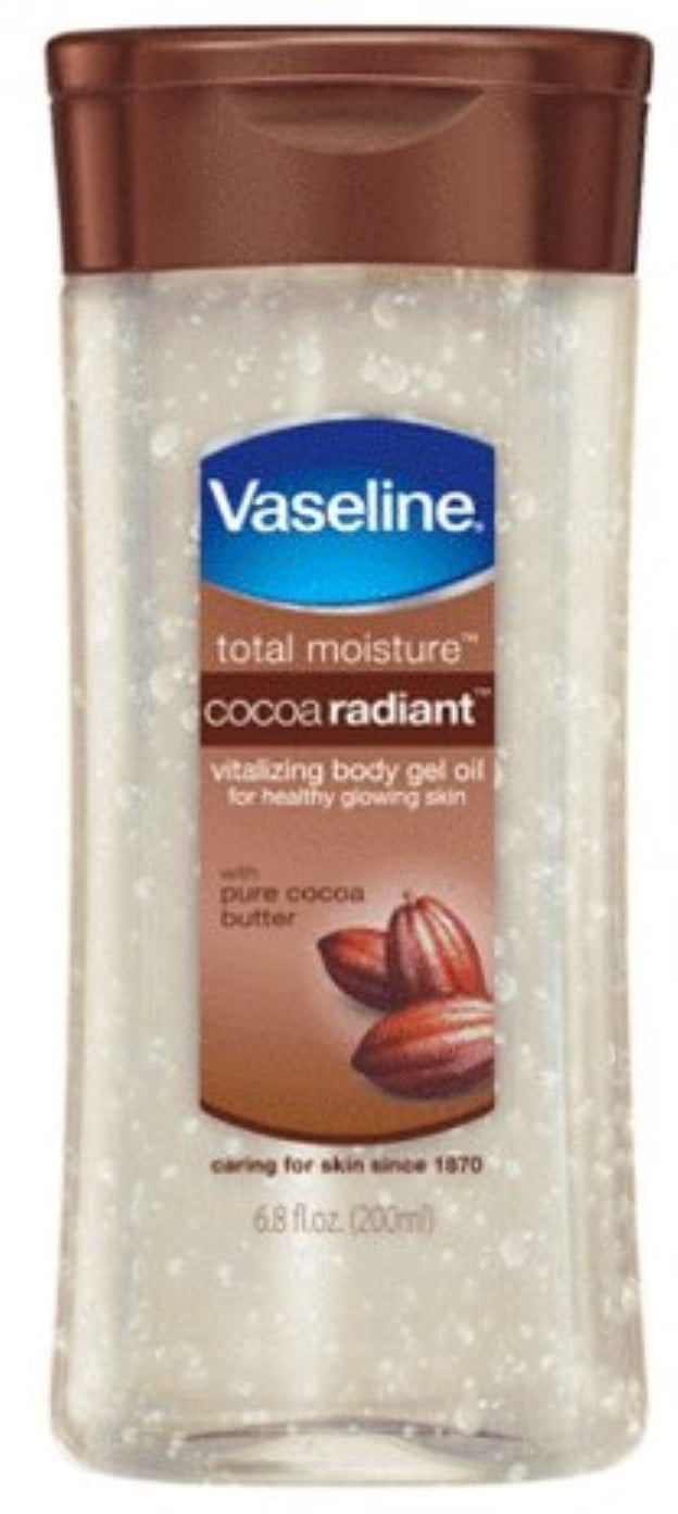 Vaseline Body Oil Vitalizing Gel Cocoa Butter 6.80 Oz (Pack Of 2