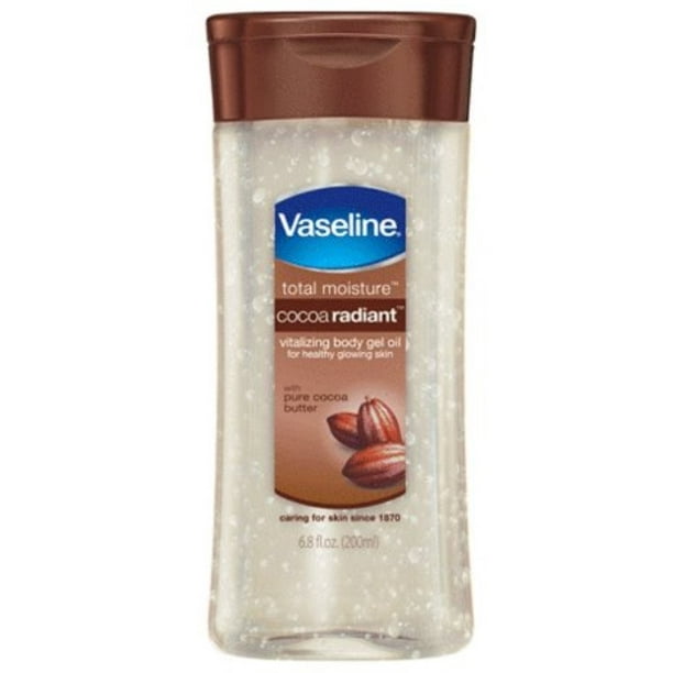 Vaseline Body Oil Vitalizing Gel Cocoa Butter 6.80 oz (Pack of 2