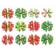 thumbnail image 5 of EeaseMX 6 uds., Lazo para el pelo de Navidad, banda acanalada creativa, pinza para el pelo con lazo de seis orejas para niños, niñas (1 + 2 + 3 + 4 + 5 + 6), 5 of 7