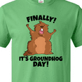 thumbnail image 4 of Inktastic Finally it's Groundhog Day T-Shirt, 4 of 5