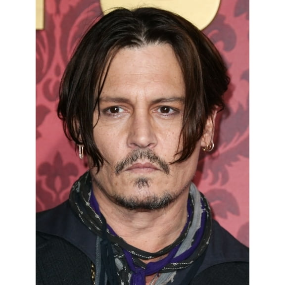 Johnny Depp At Arrivals For Mortdecai Premiere Photo Print