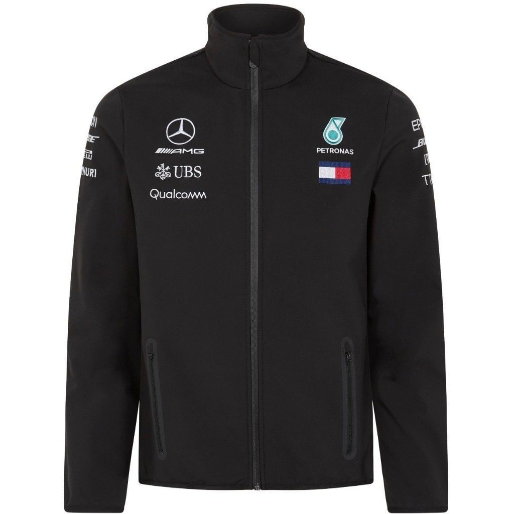 Mercedes AMG Petronas Men's F1 Softshell Jacket - Walmart.com