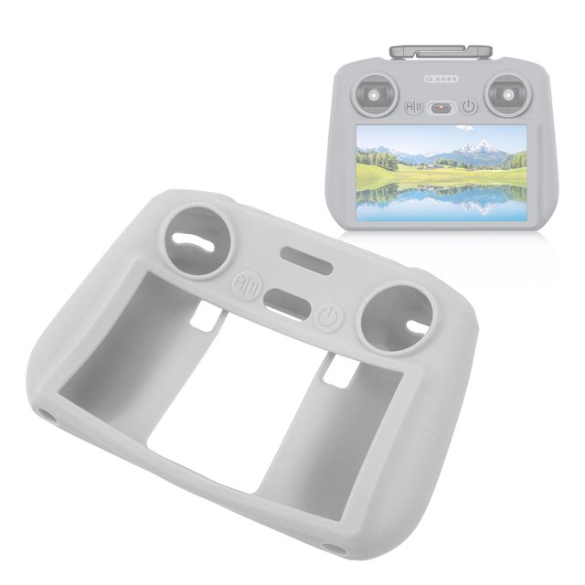 Housse en Silicone, Étui en Silicone pour Télécommande RC 2, Antichoc, Étui Protecteur Anti-Rayures pour Mini 4 Pro Air 3 RC 2, Compatible avec Télécommande
