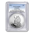thumbnail image 1 of 2011 Canada 1 oz Silver Wildlife Series Wolf MS-68 PCGS, 1 of 3