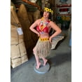 thumbnail image 3 of Hawaiian Hula Girl Life Size Statue, 3 of 8