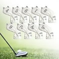 thumbnail image 1 of Fundas para cabezales de golf Cola 9 piezas de hierro blanco, 1 of 8