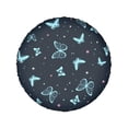 thumbnail image 2 of Kll Beautiful Butterflies Tire Cover,Universal Wheel Tire Cover For Trailer, Rv, Suv, Truck,Camper And Many Vehicle,(17 Inch), 2 of 8