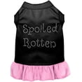 thumbnail image 3 of Pet Dog  Cat Dress Rhinestone, "Spoiled Rotten", 3 of 5