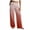 Red, variant on Wide Leg Pants for Women Tie High Waist Airy Crinkle Fabric Gradient Beach Lounge Trousers,Sizes S-2XL