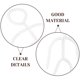 thumbnail image 2 of Plastic Doll Making Supplies Doll Joints Blank Doll Body Doll Joint Movable Doll Adornment Doll Parts for DIY Craft Projects, 2 of 4