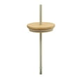 thumbnail image 5 of Mainstays 14.5oz Glass Sipper Beige Glass Cup, 5 of 8