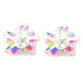 thumbnail image 4 of 2 Piezas DIY de de cristal Flor de de imitación Hebilla de Extraíble Clips de de Salvador Dije de zapato de cristal, 4 of 8