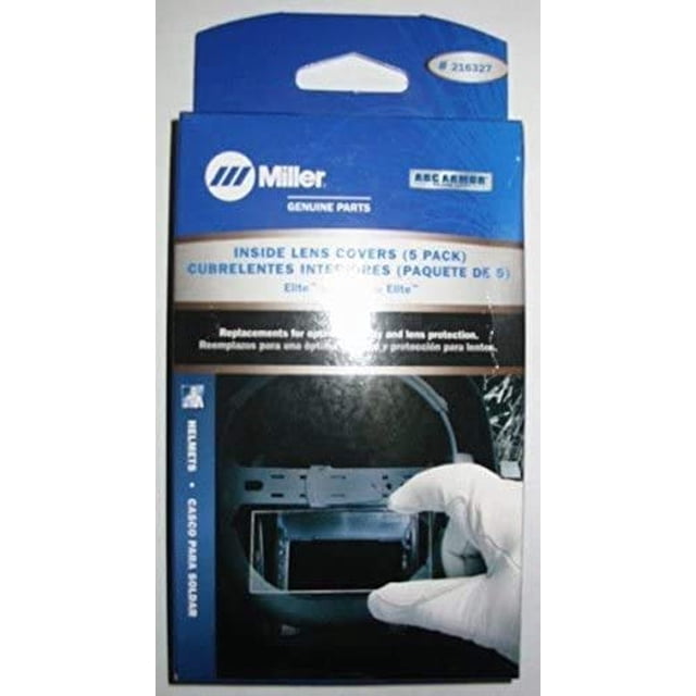 Cubierta interior de lente Miller 216327 para Elite, Digital Elite