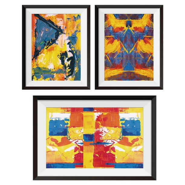 Toyfunny Imitation 3d False Picture Frame 3 Joint Painting Oil Painting Wall Stickers Walmart Com Walmart Com