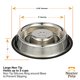 thumbnail image 2 of Limpiador Slow Feed Bowl Neater Pet Brands, acero inoxidable, 710 ml, 2 of 6